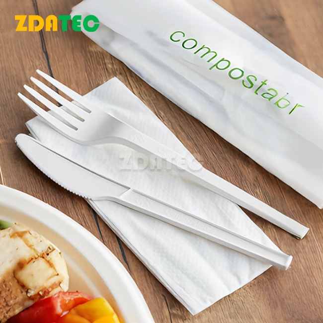 Biodegradable PLA Cutlery Knife Fork Spoon